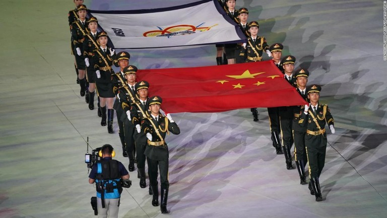 軍人スポーツ選手の国際競技大会で、開催国である中国の不正が発覚した/VCG/Visual China Group via Getty Images