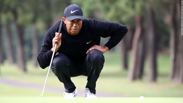 タイガー・ウッズが米ツアーで最多タイとなる通算８２勝目を挙げた/Chung Sung-Jun/Getty Images AsiaPac/Getty Images