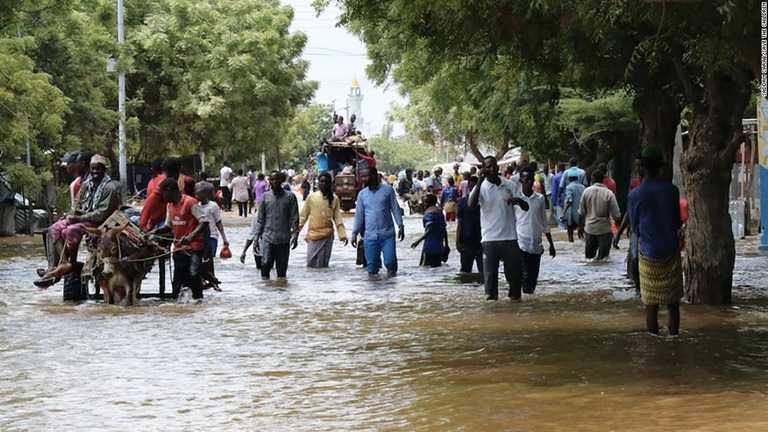 ソマリアで大規模な洪水が発生し、２０万人が避難を余儀なくされている/Saddam Carab/Save the Children