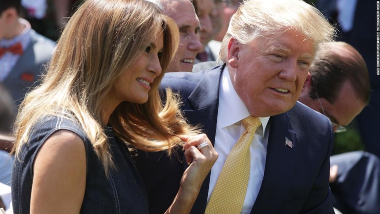 トランプ大統領とメラニア夫人がフロリダ州で有権者登録を行った/Alex Wong/Getty Images North America/Getty Images