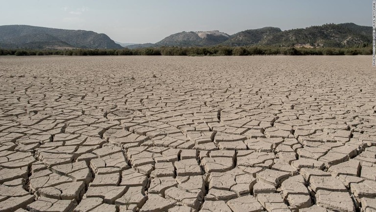 干ばつなどの気候変動が経済にもたらす影響について、地域別の分析が行われた/David Ramos/Getty Images Europe/Getty Images