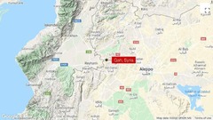 避難民キャンプにロケット弾攻撃、１６人死亡　シリア北西部