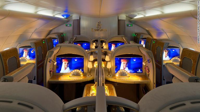 機内エンターテインメント部門ではエミレーツ航空がまたも栄冠に輝いた/Emirates courtesy of AirlineRatings.com