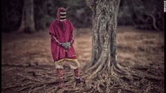 西アフリカ・ベナンの儀式用マスク