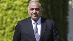 イラク首相が辞意表明、反政府デモの拡大受け