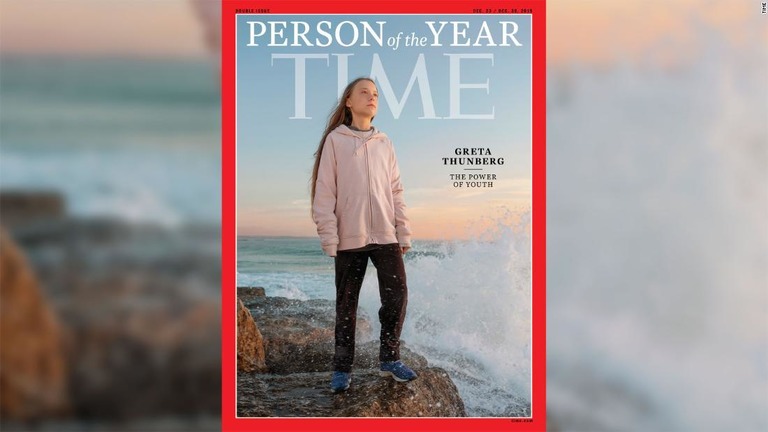 米誌タイムはスウェーデンの活動家グレタ・トゥンベリさん（１６）を「今年の人」に選んだ/Time