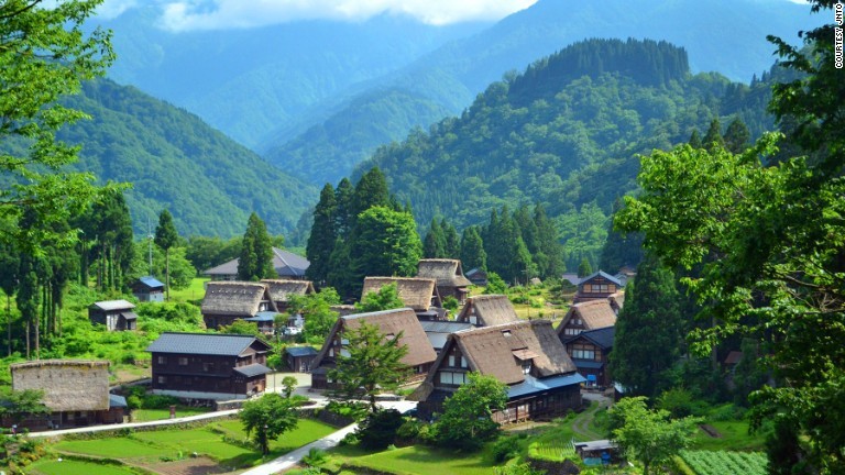 富山県の五箇山/Courtesy JNTO