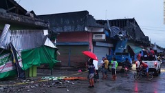 フィリピン南部でＭ６．８の地震、６歳女児含む３人死亡