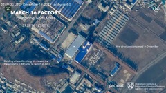 ＩＣＢＭ関連工場で増築、運搬車両の製造能力向上か　北朝鮮