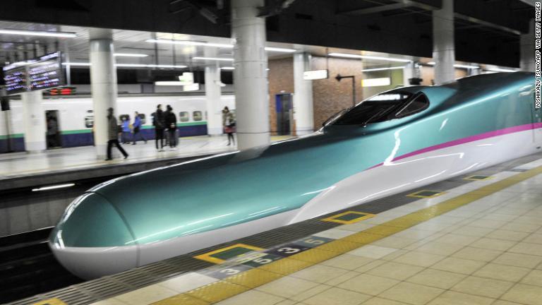 東海道新幹線は１９６４年に開業した/YOSHIKAZU TSUNO:AFP via Getty Images