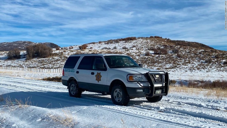 当局は冬季の緊急時に備え、車内に十分な食べ物などを積むよう指摘した/San Miguel County Sheriff's Office