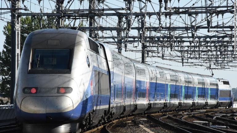 フランスが誇るＴＧＶ/MEHDI FEDOUACH/AFP/AFP via Getty Images