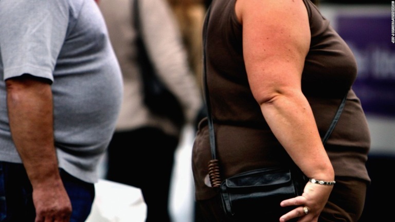 １０年後には米国内の５０％以上が「肥満」とされる研究が発表された/Jeff J Mitchell/Getty Images