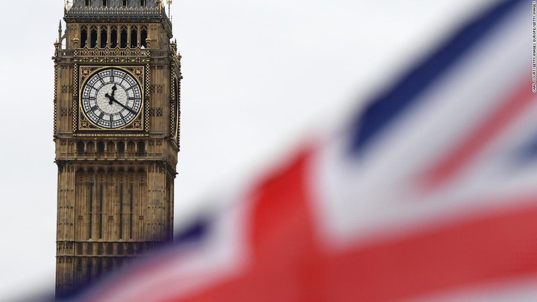 ＥＵ離脱のその瞬間、改修中の「ビッグベン」を鳴らす計画はないという/Carl Court/Getty Images Europe/Getty Images