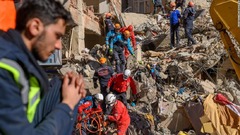 トルコ地震　死者３６人に、１６０７人が病院へ搬送