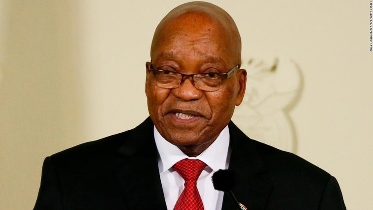 南アフリカのズマ前大統領に逮捕状が出された/PHILL MAGAKOE/AFP/Getty Images