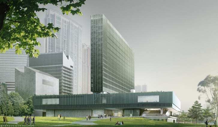 Courtesy of Herzog & de Meuron / West Kowloon Cultural District Authority