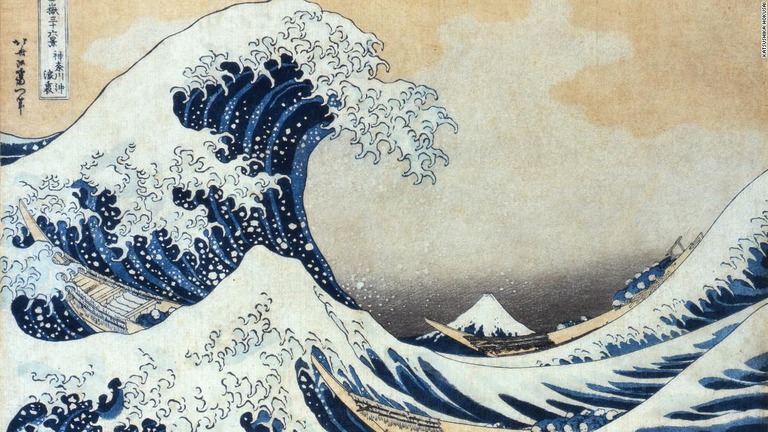 「神奈川沖浪裏（かながわおきなみうら）」などの図柄が次期パスポートに採用される/Katsushika Hokusai