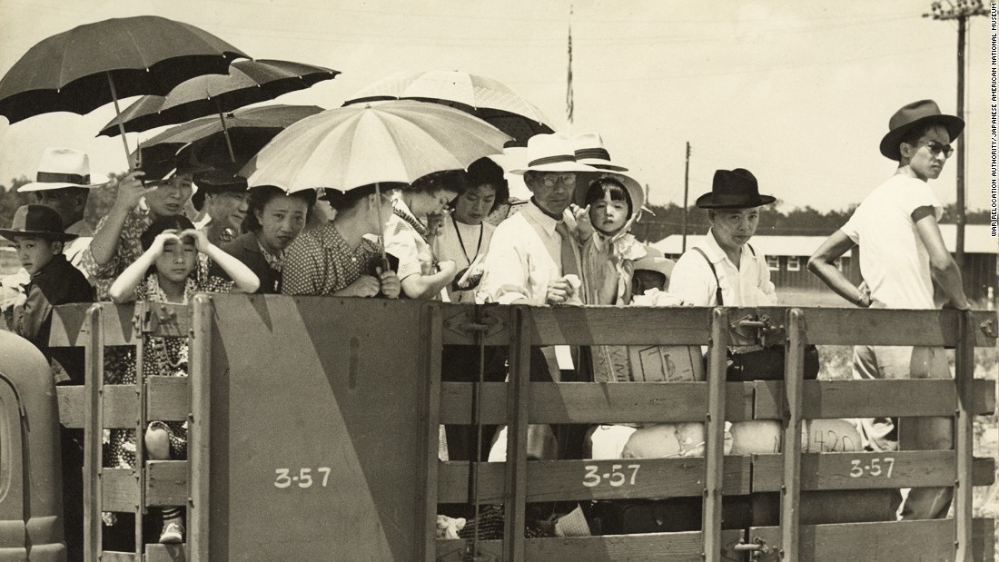 アーカンソー州ジェロームの強制収容所で撮影された日系人の写真＝１９４４年７月１８日
/War Relocation Authority/Japanese American National Museum