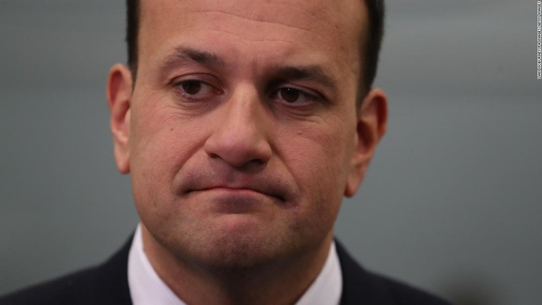 アイルランドのバラッカー首相が辞任する意向を表明/Liam McBurney/PA Images/Getty Images