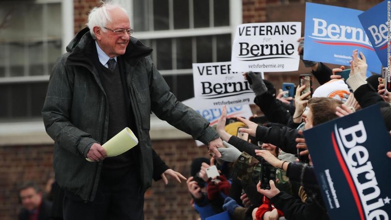 バーニー・サンダース上院議員/Spencer Platt/Getty Images North America/Getty Images