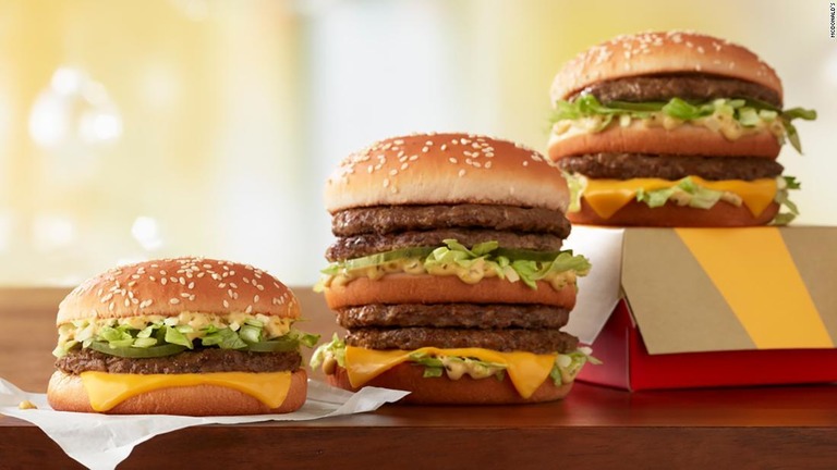 米マクドナルドは「ビッグマック」の新たなバリエーションを期間限定で販売する/McDonald's