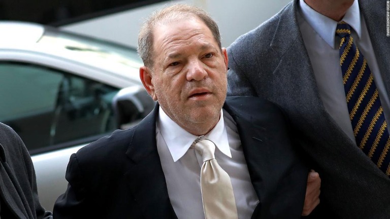 ハーベイ・ワインスタイン被告に２３年の禁錮刑が言い渡された/Bloomberg/Getty Images