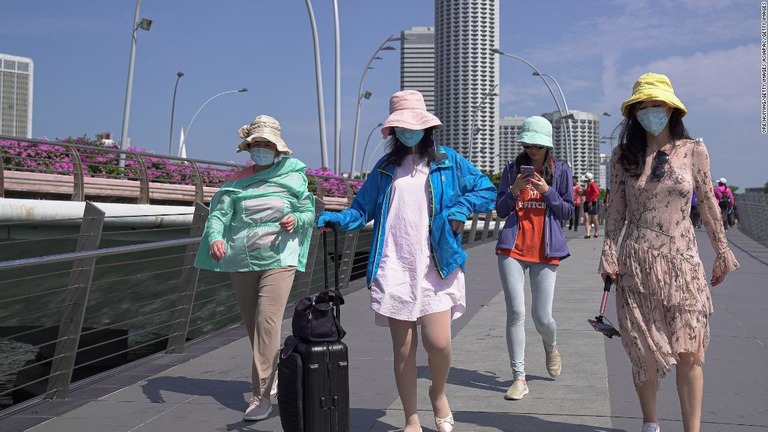高温多湿の気候ながら新型コロナの感染者を１００人以上確認しているシンガポール/Ore Huiying/Getty Images AsiaPac/Getty Images