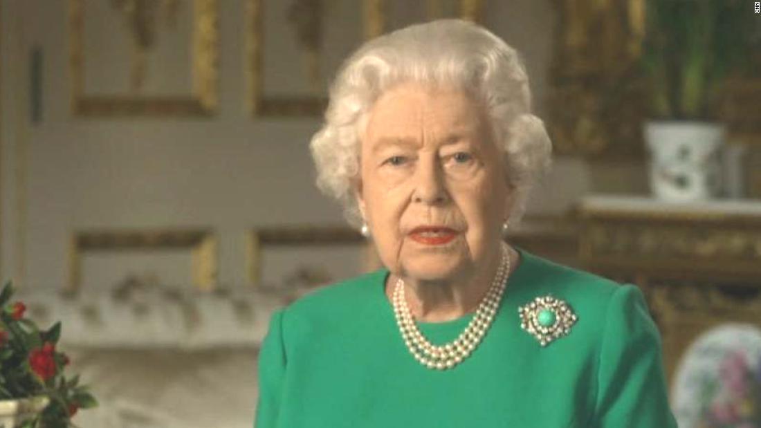 CNN.co.jp : 英エリザベス女王、団結を呼び掛け 新型コロナに「打ち勝てる」
