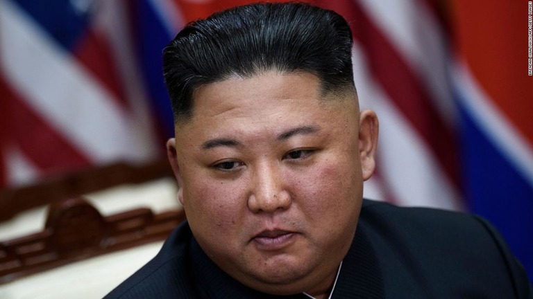 金正恩・朝鮮労働党委員長。北朝鮮メディアは、正恩氏が南アフリカ大統領に親書を送ったと伝えた/Brendan Smialowski/AFP/Getty Images