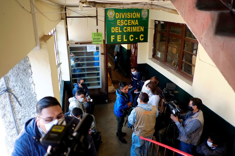 南米ボリビアの保健相が、人工呼吸器調達にからむ汚職容疑で逮捕された/David Mercado/Reuters