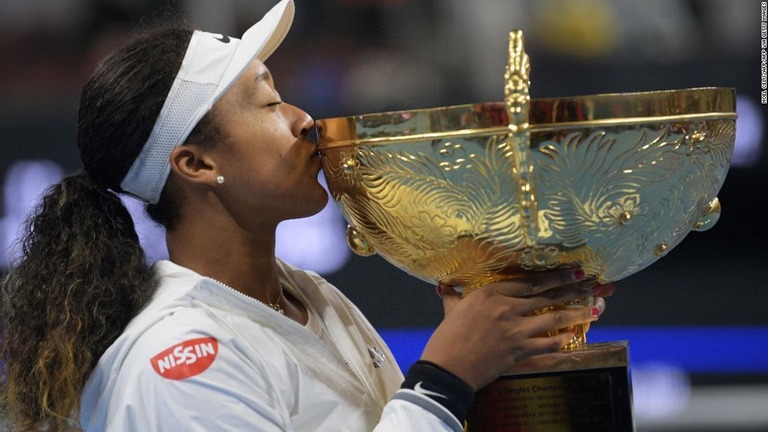 大坂なおみ選手が女子アスリートの年収の最高記録を塗り替えた/NOEL CELIS/AFP/AFP via Getty Images