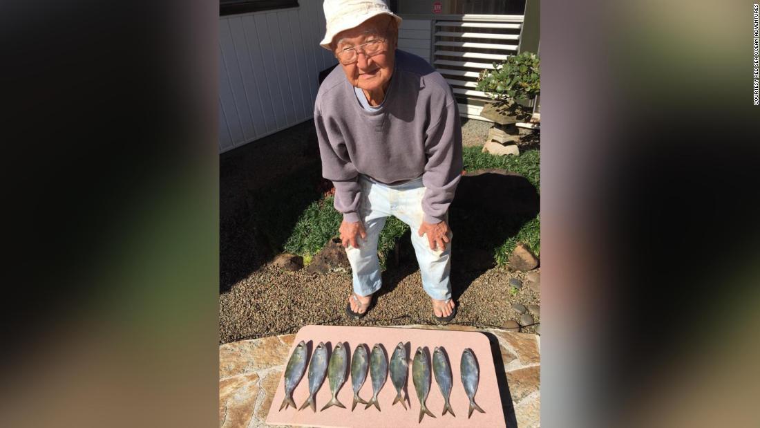 セツオ・トドロキさんは釣った魚を必要としている人たちに提供していたという/Courtesy Red Sea Ocean Adventures 