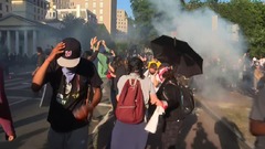 「大統領が暴力行使を命令」、デモ隊の強制排除めぐり人権団体が提訴