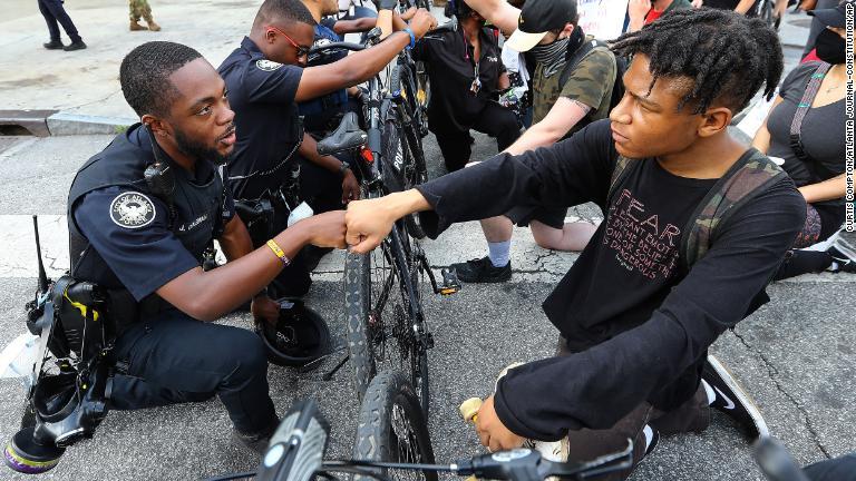 ＝６月３日、ジョージア州アトランタ/Curtis Compton/Atlanta Journal-Constitution/AP