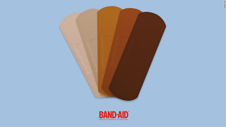 バンドエイドが様々な肌の色に合うばんそうこうを発売すると発表/Band-Aid