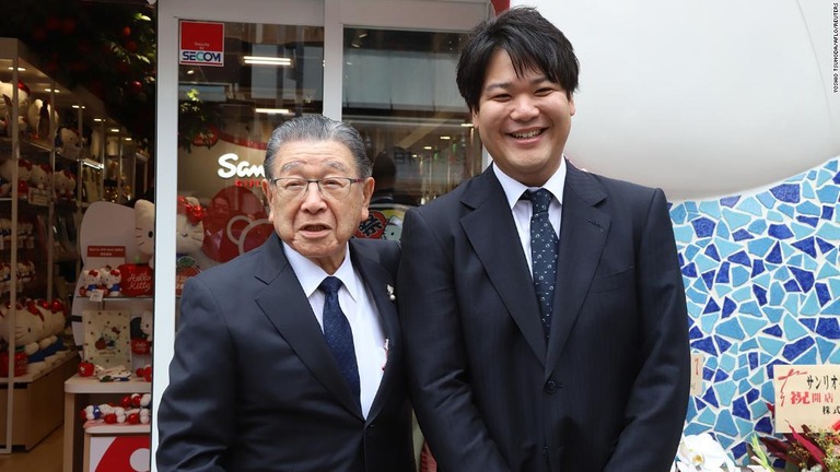 辻信太郎社長が社長を退き、孫の辻朋邦氏が後任になる/Yoshio Tsunoda/AFLO/Reuters