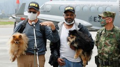 左翼ゲリラ拉致の外国人救出、ペット犬２匹も　コロンビア
