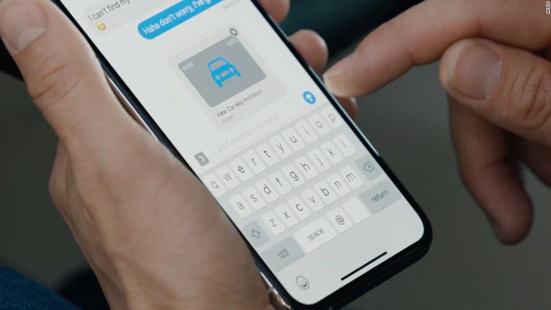 「カーキー」機能で、iPhoneを車のキーとして利用できるようになる/Apple