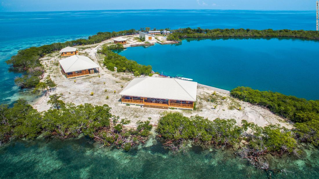 ベリーズには500万ドルで売りに出されている島も/Courtesy Private Islands