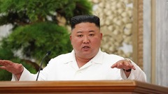 北の感染対策、正恩氏が称賛と国営メディア　「輝かしい成功」