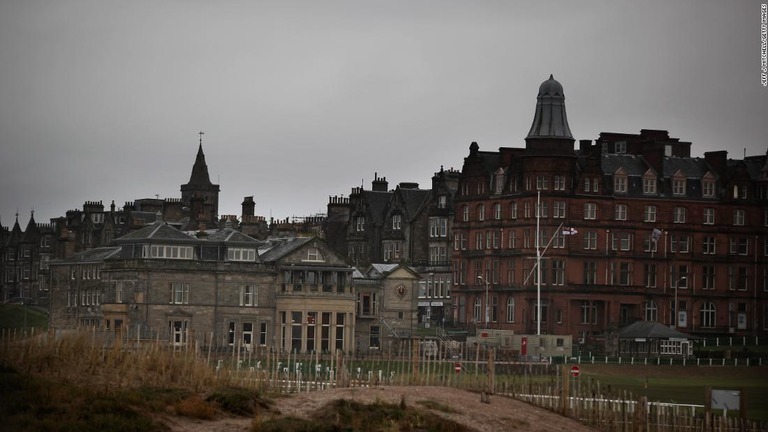 世界で最も古い大学のひとつとされるスコットランドのセントアンドルーズ大学/Jeff J Mitchell/Getty Images