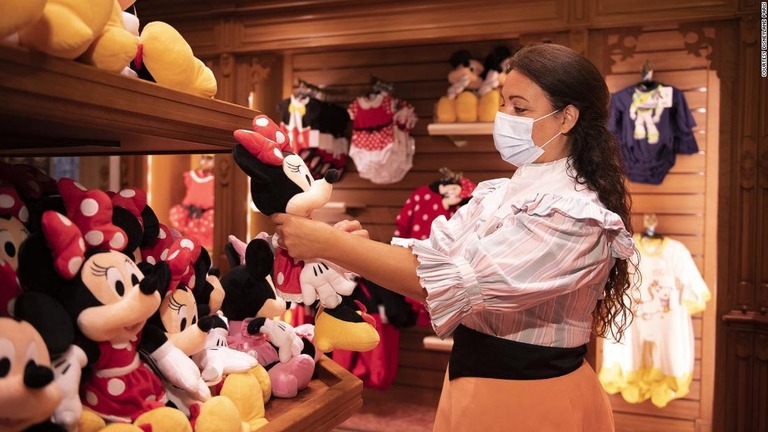 フランス・パリのディズニーランドが４カ月ぶりに営業を再開した/Courtesy Disneyland Paris