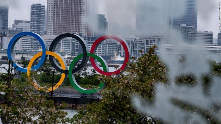 報告書の発表は、来年へ延期になった東京五輪が開幕する予定だった週と重なった/PHILIP FONG/AFP/AFP via Getty Images