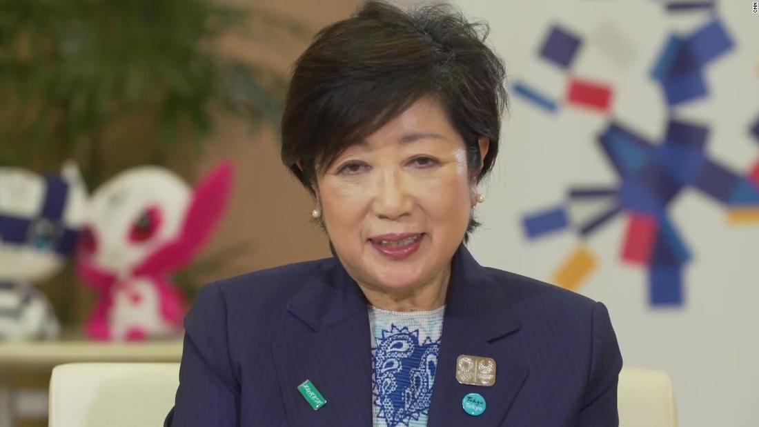 小池百合子東京都知事/CNN