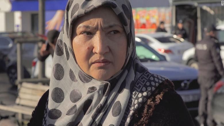 新疆の拘置所で性的虐待を受けたと訴えるグリバハル・ジェリロワさん/CNN