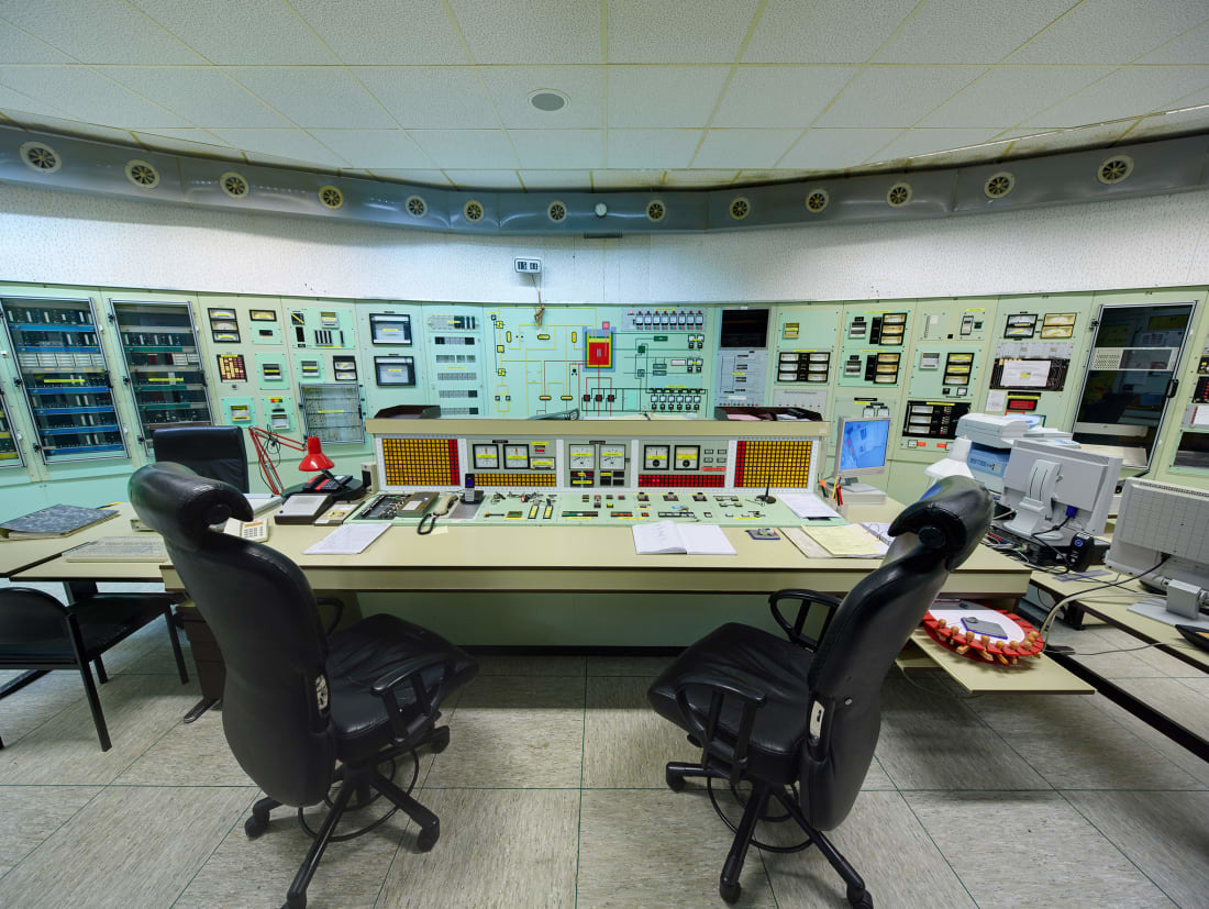 １９６２年から２００６年まで稼働していたユーリッヒの研究用原子炉の制御室/Bernhard Ludewig