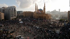 レバノン政権が退陣、ベイルートの大規模爆発受け