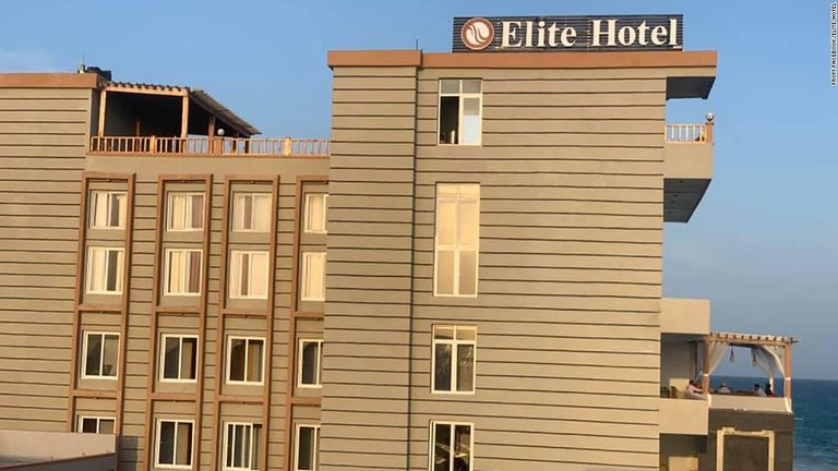 ソマリアの首都モガディシオのホテルに襲撃があり、１０人が死亡した/from Facebook/Elite Hotel