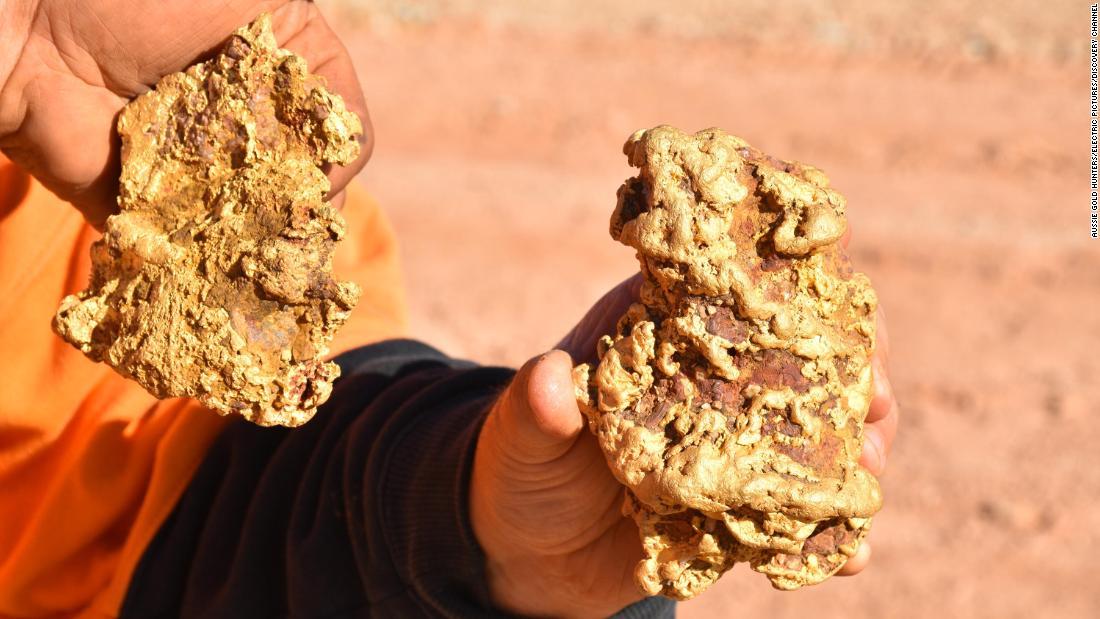 売却される場合は重さの推定額に30%が上乗せされる可能性がある/Aussie Gold Hunters/Electric Pictures/Discovery Channel